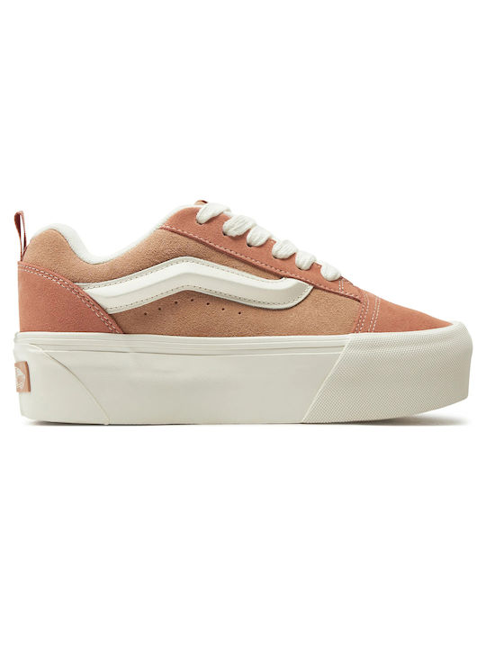 Vans Knu Stack Γυναικεία Sneakers Toasted Almond