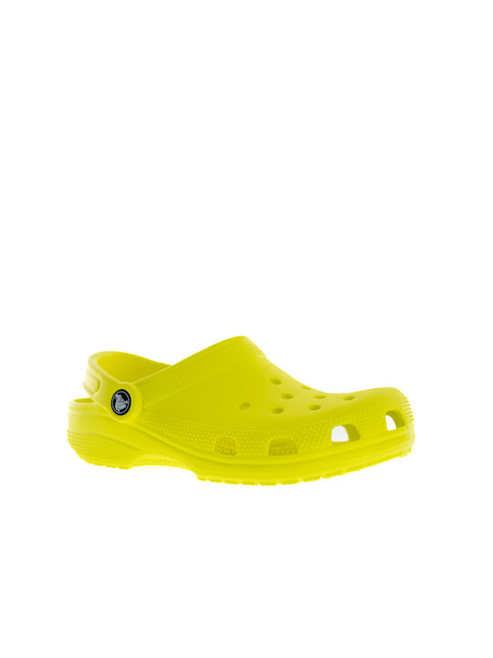 Crocs Classic Non-Slip Clogs Yellow