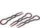 Brown Hair Pin