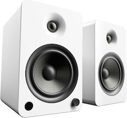 Kanto YU6 Αυτοενισχυόμενα Ηχεία με Bluetooth 200W (Ζεύγος) Λευκά
