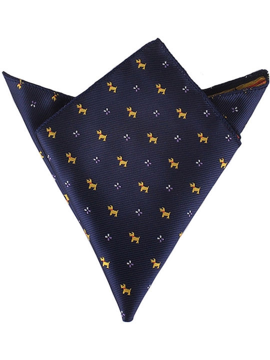 Men's Handkerchief Navy Blue