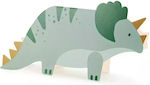 Party Invitations Dinosaur Triceratops 6 Items