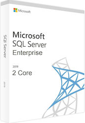 Microsoft SQL Server 2019 Πολύγλωσσο σε Ηλεκτρονική άδεια SQL Server Enterprise 2 Core 7JQ-01585