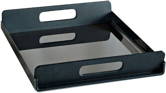 Alessi Inoxidabil Dreptunghiular Tavă de Servire cu Mânere în Culoare Gri 45x30x6.2cm GIA01/45 1buc