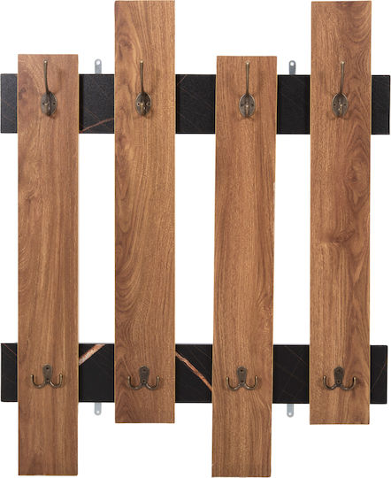HomeMarkt Wesson Ξύλινη 16 Θέσεων 64x4x79cm