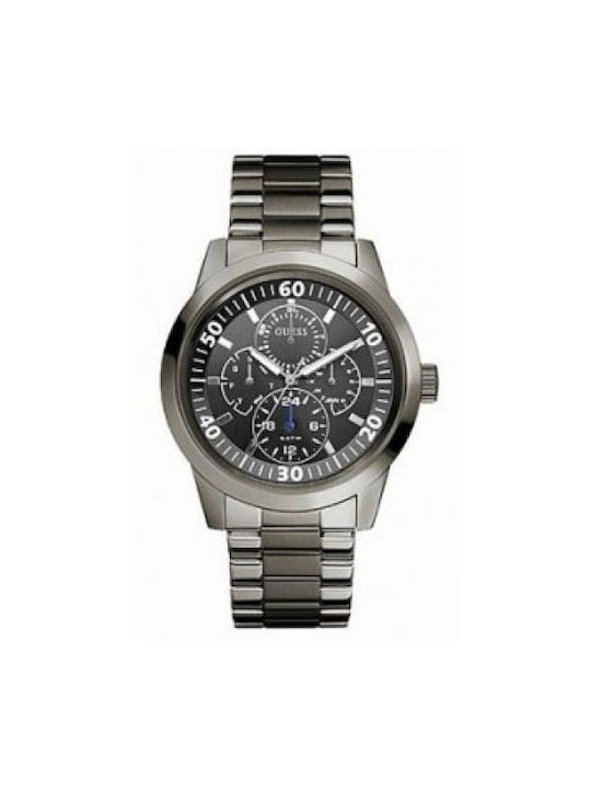 Guess Watch Battery with Gray Metal Bracelet