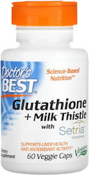 Doctor's Best Glutathione + Milk Thistle 60 Капсули Doctor's Best Glutathione + Milk Thistle 60 Капсули