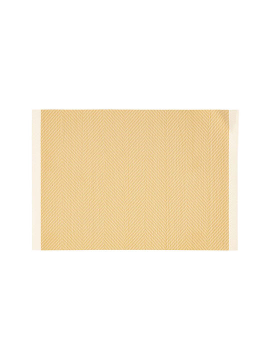 Plastic Placemat Yellow 45x30cm