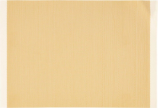 Plastic Placemat Yellow 45x30cm