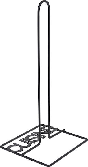 Excellent Houseware Metallic Paper Towel Holder Black 13x15.5x30cm 170484550