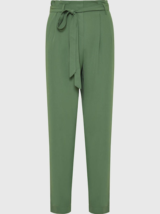 Funky Buddha Dama Tesatura Pantaloni cu Elastic...