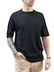 Marrakech Men's Short Sleeve Blouse BLACK