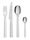 Alessi Cutlery Set Stainless Gray 24pcs
