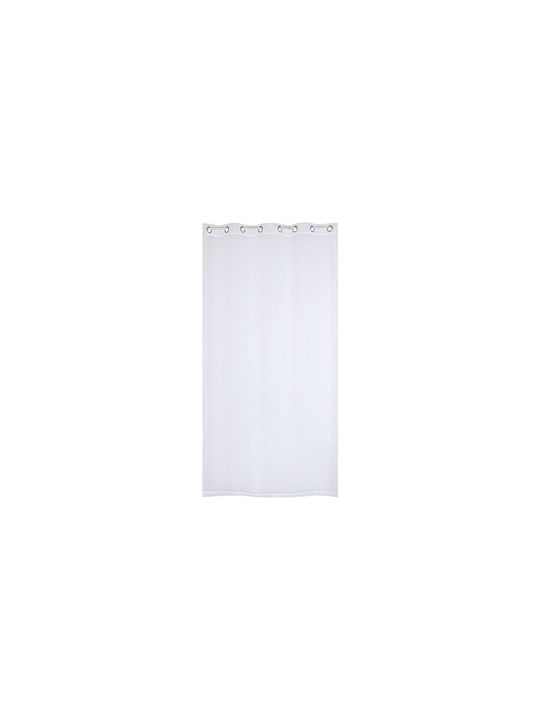 Home Esprit Curtain with Grommet White S3055197 260x260cm