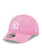 New Era Παιδικό Καπέλο Jockey Υφασμάτινο Ροζ