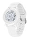 Skmei Kids Digital Watch with Rubber/Plastic Strap White