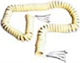 Spiral Telephone Cable Unterminated 4.5m (TE-2838)