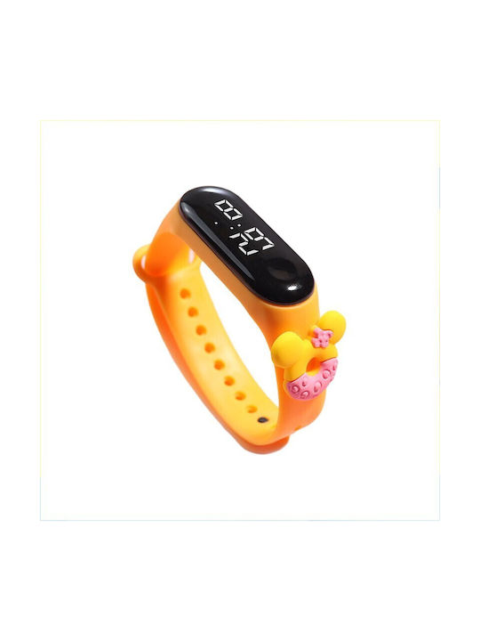 Kids Digital Watch with Rubber/Plastic Strap