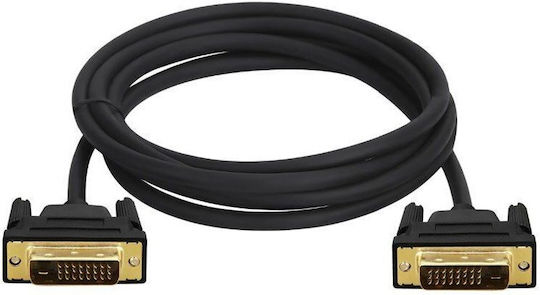 DVI Cable High Speed DVI 24 + 1 Pin Male to Male DVI to DVI Cable