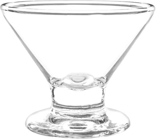 Cristar Ice Cream Serving Bowl Round Glass 24pcs
