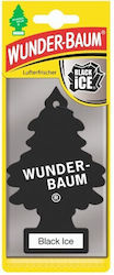 Wunder Baum Lufterfrischer-Karte Autoanhänger Schwarz / Eis / Kiefer / Zitrone 1Stück
