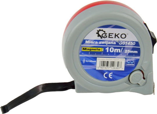 Geko Self-Adhesive Tape Gray 25mmx10m 1pcs