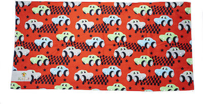 Tortue Kinder-Strandtuch Rot 140x70cm