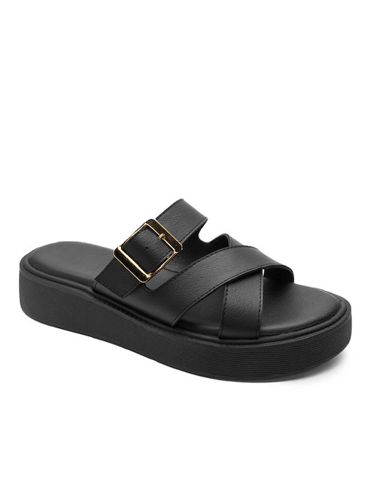 Alta Moda Sandale dama Pantofi cu platformă în Negru Culoare