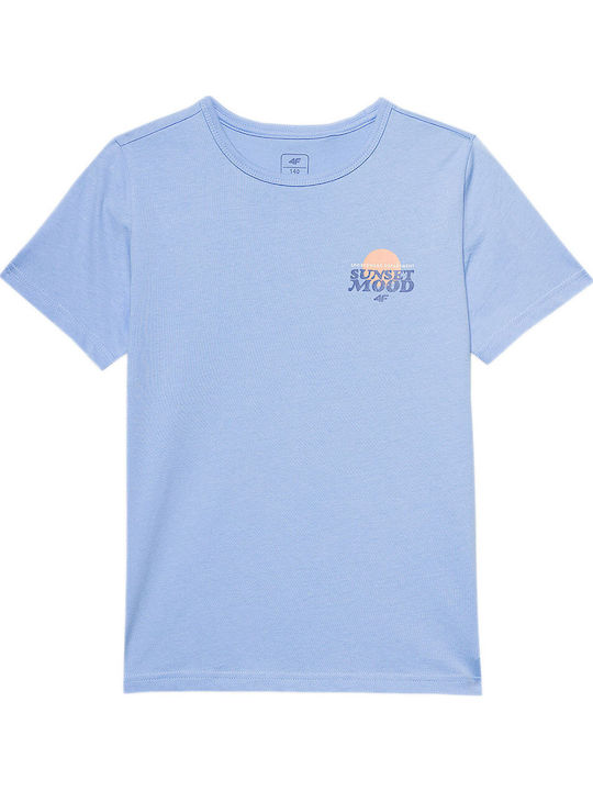 4F Kids' T-shirt Blue