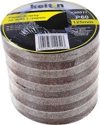 Keltin Φύλλο Λείανσης Έκκεντρου Τριβείου K80 125x125mm Keltin Φύλλο Λείανσης Έκκεντρου Τριβείου K80 125x125mm