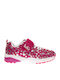 Kinder Sneakers mit Klettverschluss Fuchsie
