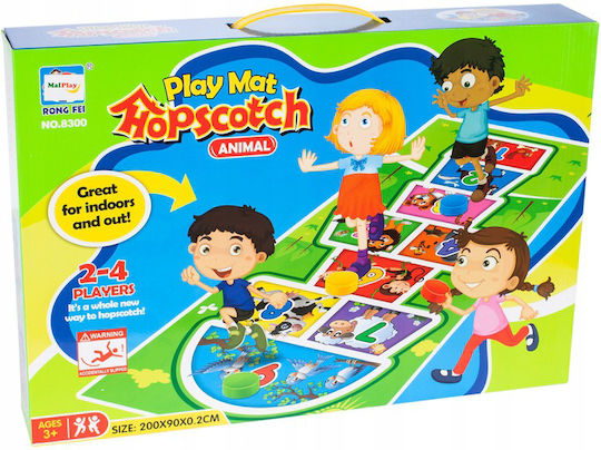 Επιτραπέζιο Παιχνίδι Hopscotch για 2-4 Παίκτες 3+ Ετών MalPlay