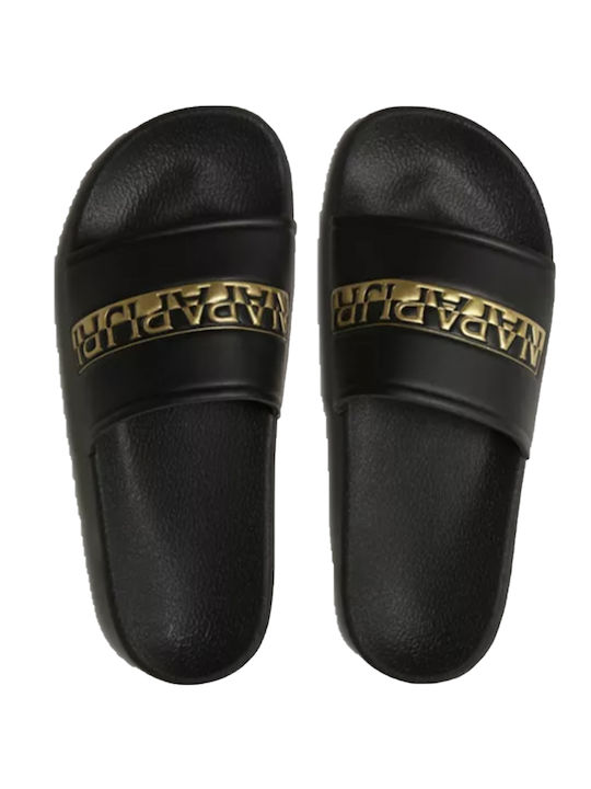 Napapijri Men's Slides Black