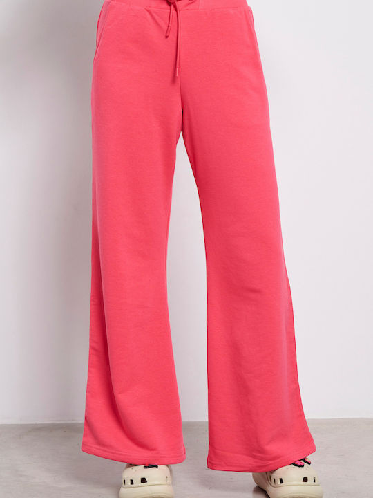 Jogginghose Breit Red