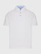 Funky Buddha Herren Kurzarmshirt Polo White