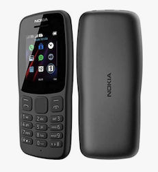 Nokia 106 (2018) Dual SIM Κινητό με Κουμπιά (Αγ...