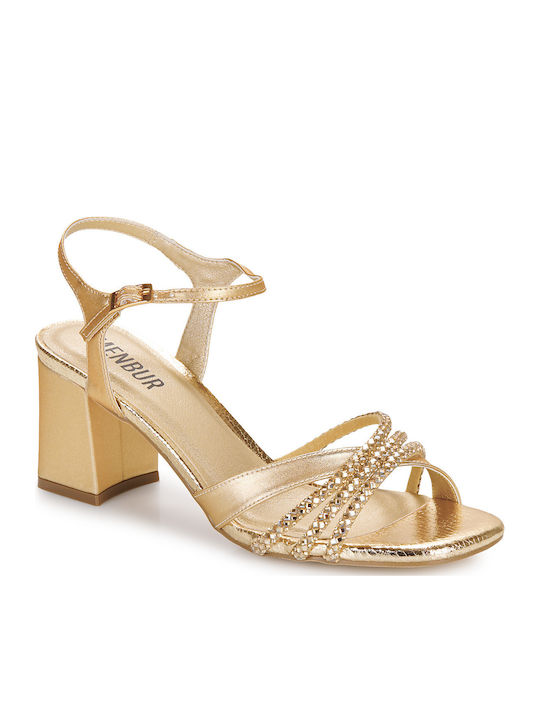 Menbur Sandals Gold