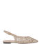Women's Ballerina Shoes Slingback With Strap Gold