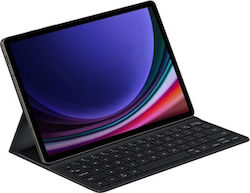 Samsung Cover Klappdeckel mit Tastatur Englisch US Schwarz (Galaxy Tab S9) EF-DX710BBEGGB