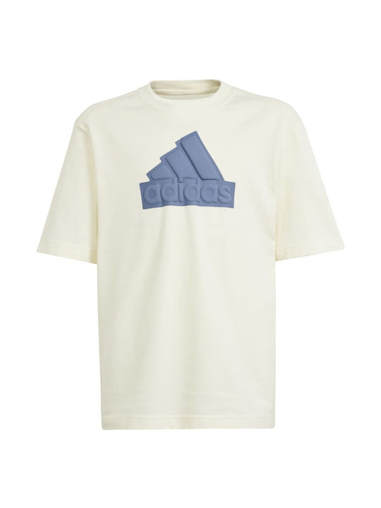 Adidas U Fi Logo T Is4411 Adidas Beige