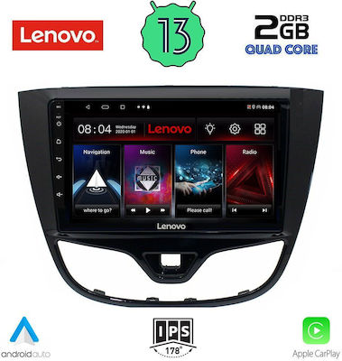 Lenovo Sistem Audio Auto pentru Opel Karl 2014-2019 (Bluetooth/USB/AUX/WiFi/GPS/Apple-Carplay/Android-Auto) cu Ecran Tactil 10"