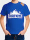 Παιδικό T-shirt Μπλε Fortnite