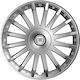 Versaco Car Hubcap Set Crystal with Fiat Emblem...