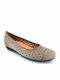Anatomic Leather Ballerinas Gray