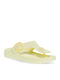 Women's Flip Flops Style in Yellow Color