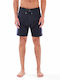 Men's Swimwear Bermuda Black with Patterns