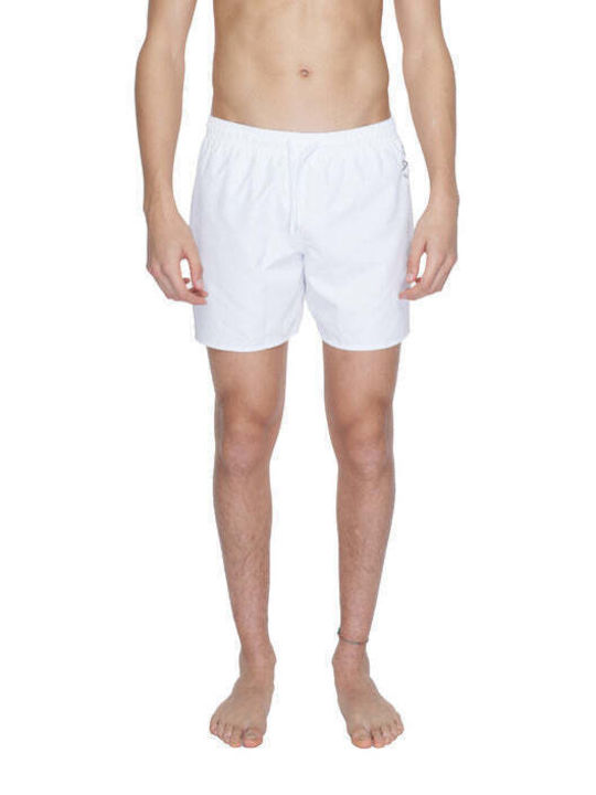 Emporio Armani Herren Badebekleidung Shorts Weiß