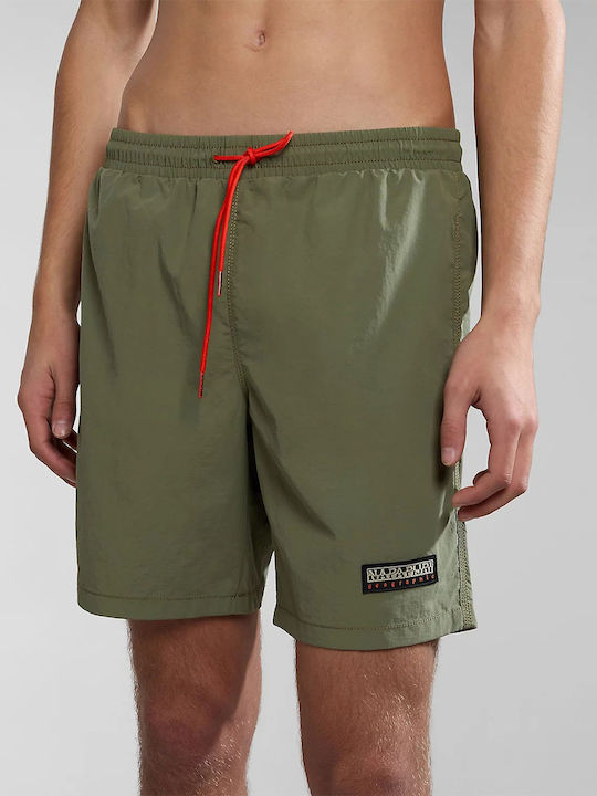 Napapijri Men's Swimwear Shorts Olive