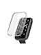 Pro Full Coverage Silikonhülle in Transparent Farbe für Mi Band 7