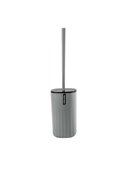 Tpster Plastic Bathroom Trash Can Gray